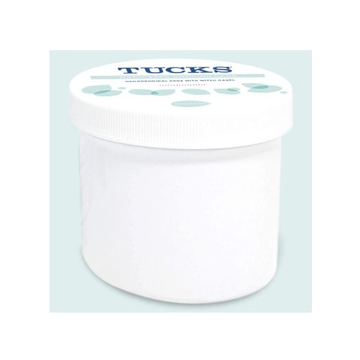 TUCKS Medicated Cooling Hemorrhoid Pads with Witch Hazel, 100 Pads