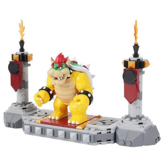 Super Mario Brothers Bowser Throne Custom MOC Building Block Set 196pcs