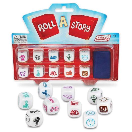 Junior Learning Roll A Story Dice Game