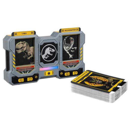Jurassic World, Dueling Dinos Ultimate Battle Game, Lights and Sounds, Children Ages 3 and up