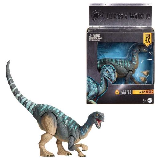 Jurassic World Hammond Collection Mussaurus Dinosaur Figure, Deluxe Design and 15 Articulations