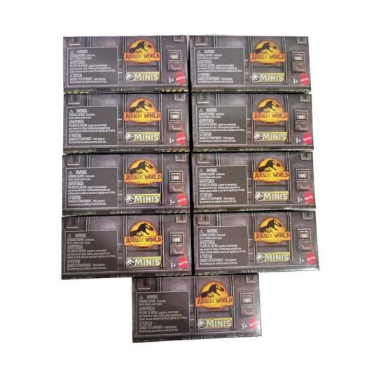 Jurassic World Minis Dinosaurs GWP38-956C Release Complete 9 Pack Set