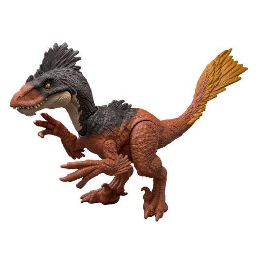 Jurassic World Rebirth Strike Attack Achillobator Dinosaur Toy, Single Strike Action, Posable
