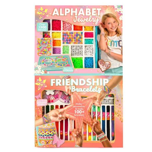 Just My Style 2-in-1 Alphabet Jewelry & Friendship Bracelets