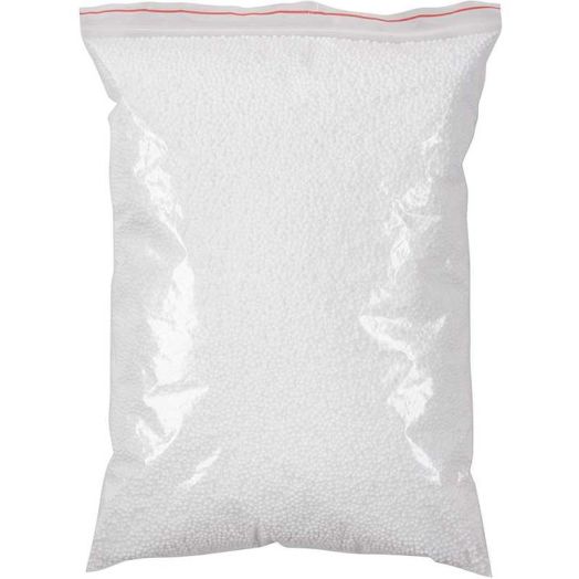 Juvale Foam Beads for Slime Slime Making Supplies & Polystyrene Foam Pellets - Bean Bag Refill Beads & Packing Balls for Party Decorations & DIY Craft Projects - 90,000 Count, 0.08-0.12 in, White