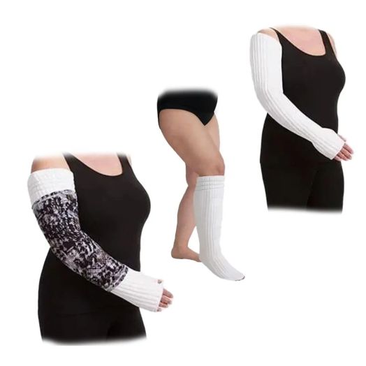 Juzo SoftCompress Arm Bandage Liner, Size 1 with Hand and Elbow Pad