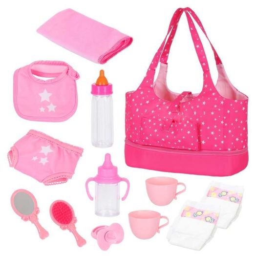 13 Pcs Baby Doll Accessories for Dolls Girl Christmas Birthday Gifts for 3 to 10 Years Old