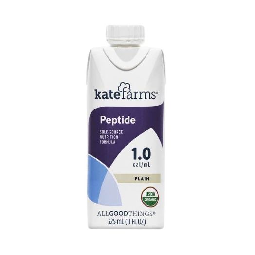 Kate Farms Peptide 1.0 Sole-Source Nutrition, Plain 11 oz. Carton