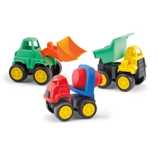 Kidoozie Little Tuffies Vehicle Toys for Ages 12 Months and Up
