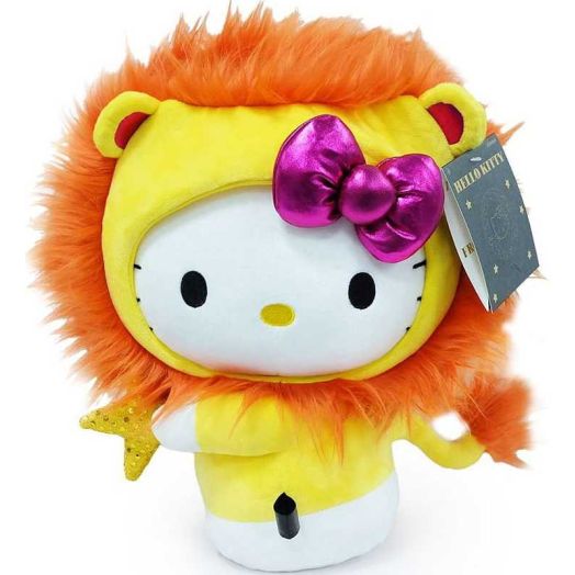 Kidrobot Sanrio Star Sign Leo Medium Plush, Hello Kitty Zodiac Character, Removable Features