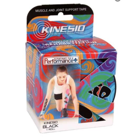 Kinesio Tex Performance+ Kinesiology Tape, Blue 2 Inch x 16.5 Feet