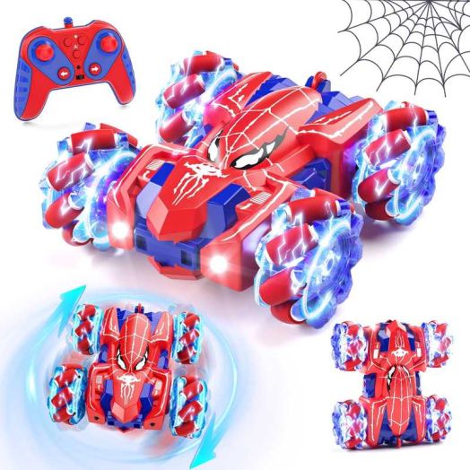 KWANITHINK RC Cars Toys for 3 4 5 6 7 8 9 10 Year Old Girl Boys, Remote Control Car, 2.4Ghz Fast Stunt, Double Sided Race Car for Girls Kid Age 8-12 Outdoor Toys Birthday
