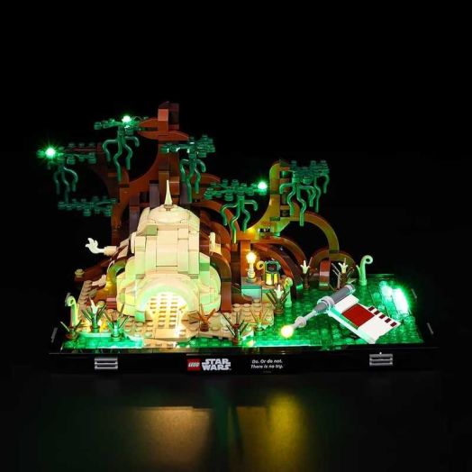 Kyglaring LED Lighting Kit Only Lights Set for Lego 75330 Model Building Kit (No Model)- Classic Version