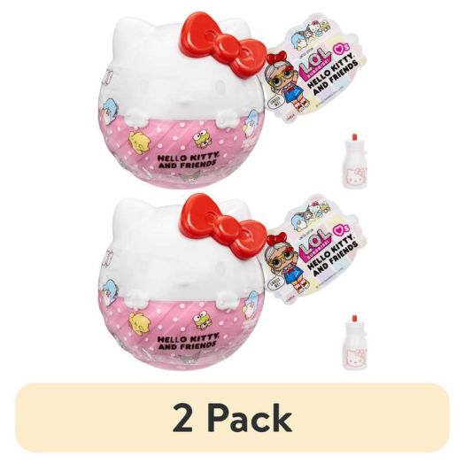 (2 pack) LOL Surprise Loves Hello Kitty and Friends, 7 Surprises, Limited Edition Dolls Kids Gift Ages 4+