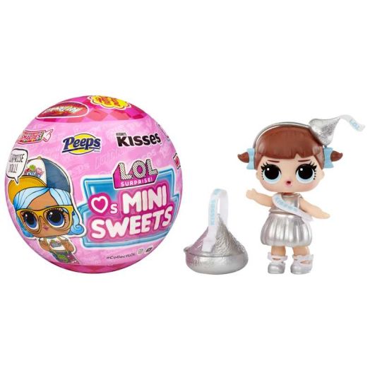 LOL Surprise Loves Mini Sweets Dolls with 8 Surprises, Candy Theme, Accessories, Collectible Doll, Paper Packaging