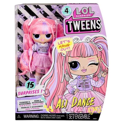 LOL Surprise Tweens Series 4 Fashion Doll Ali Dance with 15 Surprises and Fabulous Accessories, Toy Gift for Kids Ages 4+