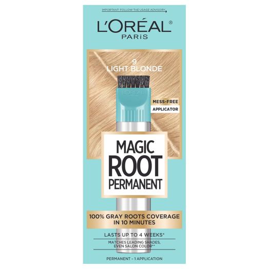 L'Oreal Paris Root Rescue Root Rescue 10 Minute Root Hair Coloring Kit, 9 Light Blonde