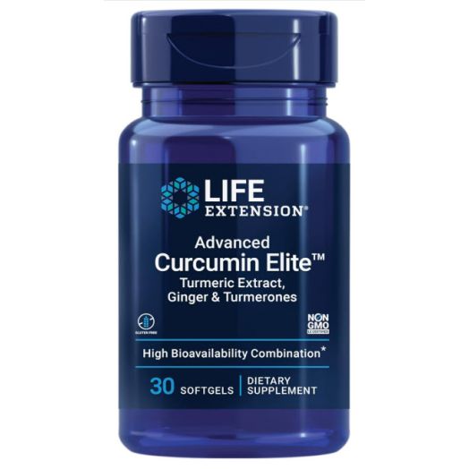 Life Extension Advanced Bio-curcumin with Ginger and Turmerones 30 Softgels (2 Pack)