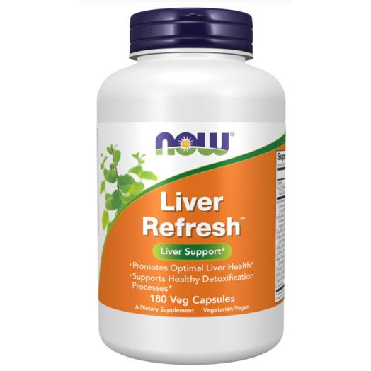 NOW Foods Liver Refresh Veg Capsules,180 Capsules