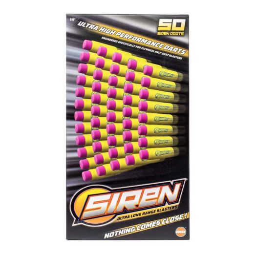 Laser X Siren 50 Piece Bolt Refill - Indoor-Outdoor Play