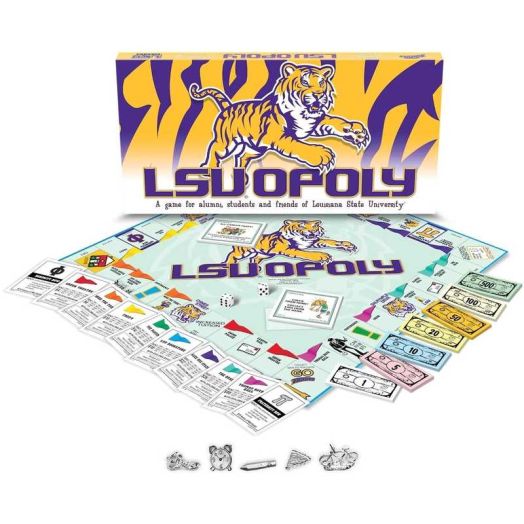 Late for the Sky Louisiana State - LSUopoly Board Game