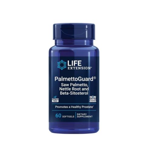 Life Extension Saw Palmetto Nettle Root with Beta-Sitosterol Softgels, 60 Count | Life Extension