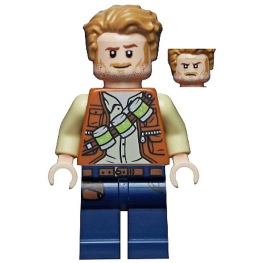 LEGO 75940 Gallimimus and Pteranodon Breakout Owen Minifigure