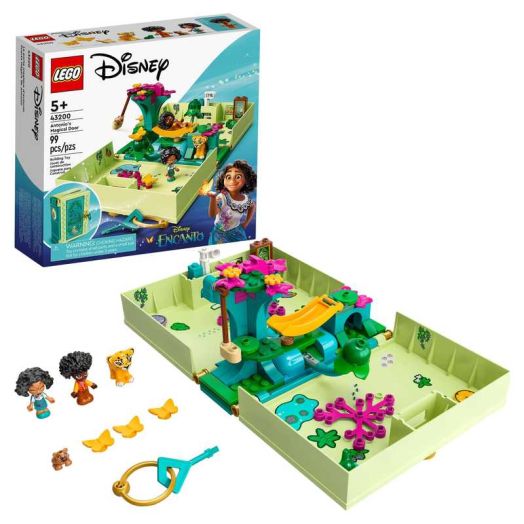 LEGO Disney Encanto Antonio's Magical Door 43200 Building Kit; A Great Construction Toy for Kids' Imaginations (99 pieces)