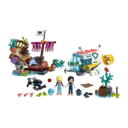 LEGO Friends Dolphins Rescue Mission 41378 Building Toy with Sea Animals for Creative Play (363 pieces)