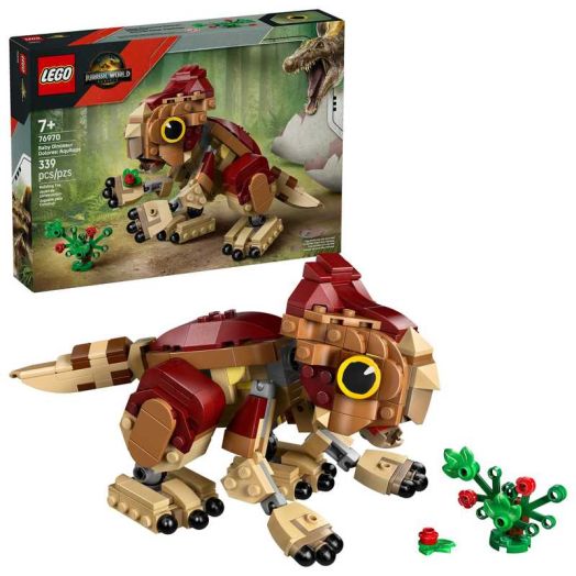 LEGO Jurassic World Baby Dinosaur Dolores: Aquilops Kids Toy - Educational and Learning Toy for Girls & Boys, Ages 7+ - Gift for Birthdays - Pretend Play Set - 76970