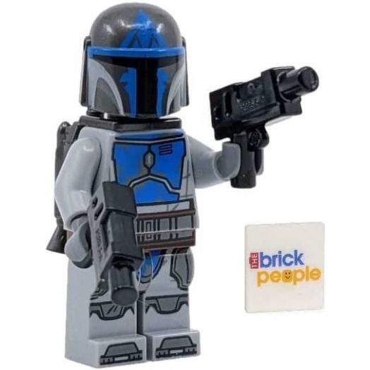 LEGO Star Wars: Mandalorian Loyalist Warrior Minifigure with Twin Pistols and Cape