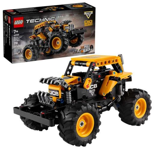 LEGO Technic Monster Jam DIGatron Pull-Back Monster Truck Toys - Building Toys for Kids, Boys & Girls, Ages 7+ - Creative Gift Ideas for Lovers of Monster Trucks - 42199