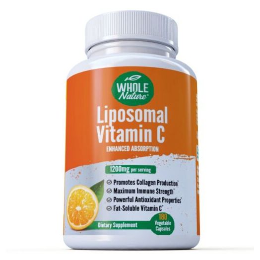 Liposomal Vitamin C - 1200MG | Dietary Supplement |180 Capsules/Pills, High Absorption Ascorbic Acid, Powerful Antioxidant with Immune System Support, Non-GMO, Soy Free, Gluten Free Fat Soluble VIT C