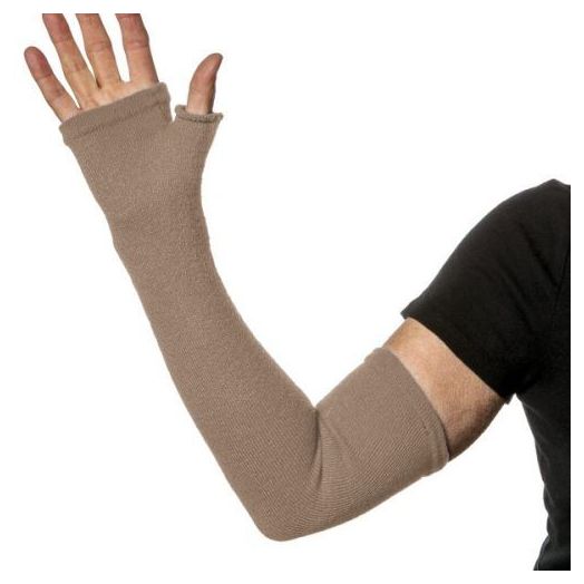 Limbkeepers Long Sleeve Fingerless Protective Gloves, Royal Blue