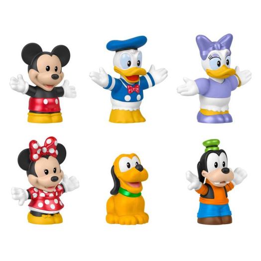 Fisher-Price Little People Disney Mickey & Friends 6-Piece Figure Set for Toddlers & Kids | Little People