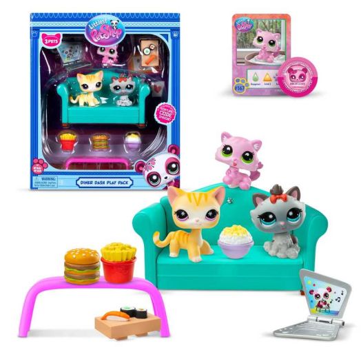Littlest Pet Shop Diner Dash Play Pack, For Ages 4 Years and Up
