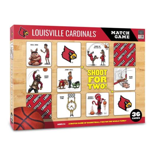 YouTheFan NCAA Louisville Cardinals Memory Match Game
