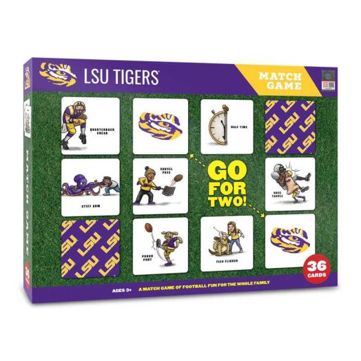 YouTheFan NCAA LSU Tigers Memory Match Game