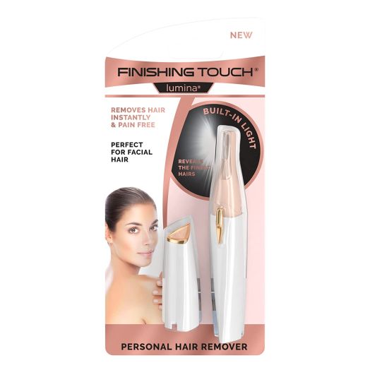 Finishing Touch Lumina Painless Hair Remover, Silver, New Edition