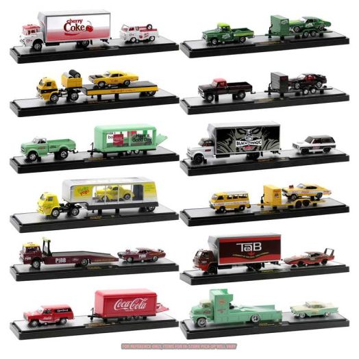 M2Machines Coca-Cola 1:64 Hauler Die-cast Play Vehicles (Single Assorted Hauler | Item Pick-Up Will Vary)