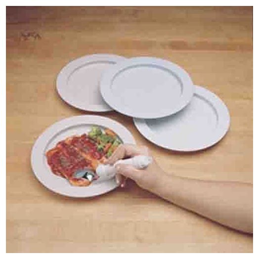 Maddak Inner-Lip Dinner Plate, Sandstone Non-Skid