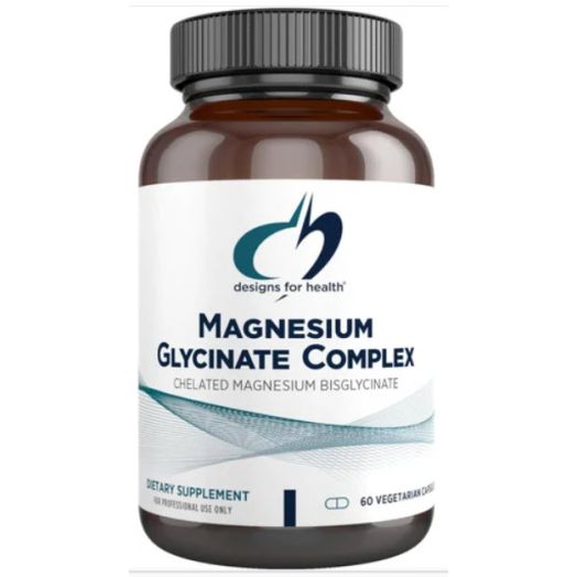Designs for Health Magnesium Glycinate Complex - 300 mg, 120 Capsules  (Packaging May Vary)