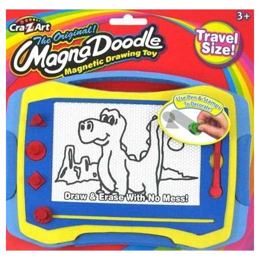 Cra-Z-Art Travel Magna Doodle Magnetic Drawing Toy, Children Ages 3 and up