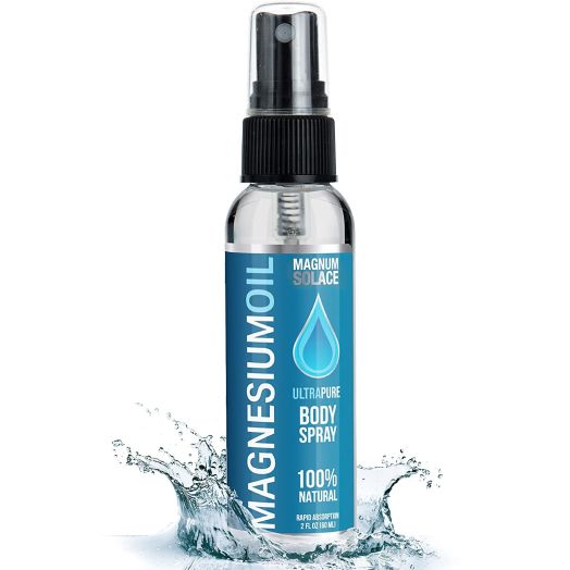 Magnesium Oil Spray, 100% Natural Magnesium Spray, Made with Dead Sea Salt