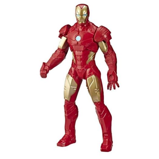 Marvel Iron Man Action Figure, 9.5-Inch Scale Action Figure Toy, Comics-Inspired Design, For Kids Ages 4 And Up