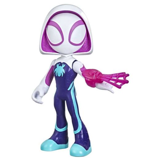 Marvel Spidey and His Amazing Friends Supersized Ghost-Spider Action Figure, Preschool Superhero Toys