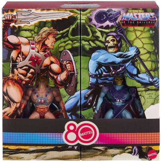 Masters of the Universe Origins Retro He-Man & Skeletor Action Figure 2-Pack | Masters Of The Universe