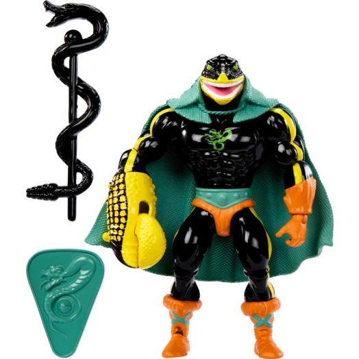 Masters of the Universe Origins Action Figure Toy, Lord Gr'Asp MOTU Snake Men Villain