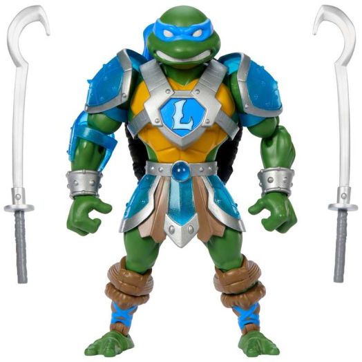 Masters of Universe Origins Turtles of Grayskull Leonardo Action Figure, TMNT MOTU Reptile Wars Toy