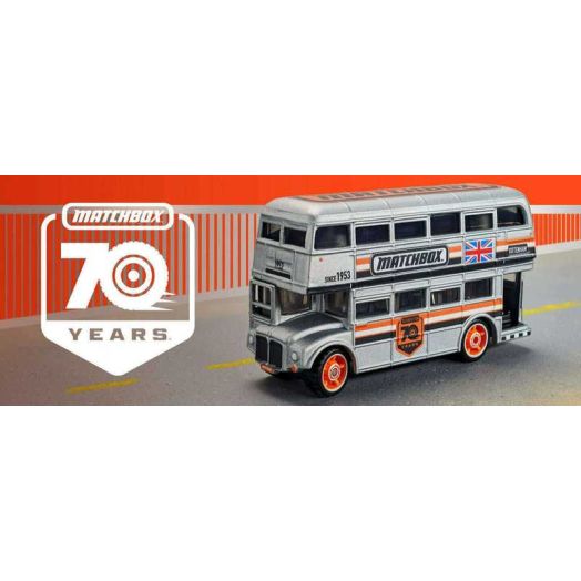 Matchbox 2023 Mail-In 70th Anniversary Routemaster Double Decker Bus